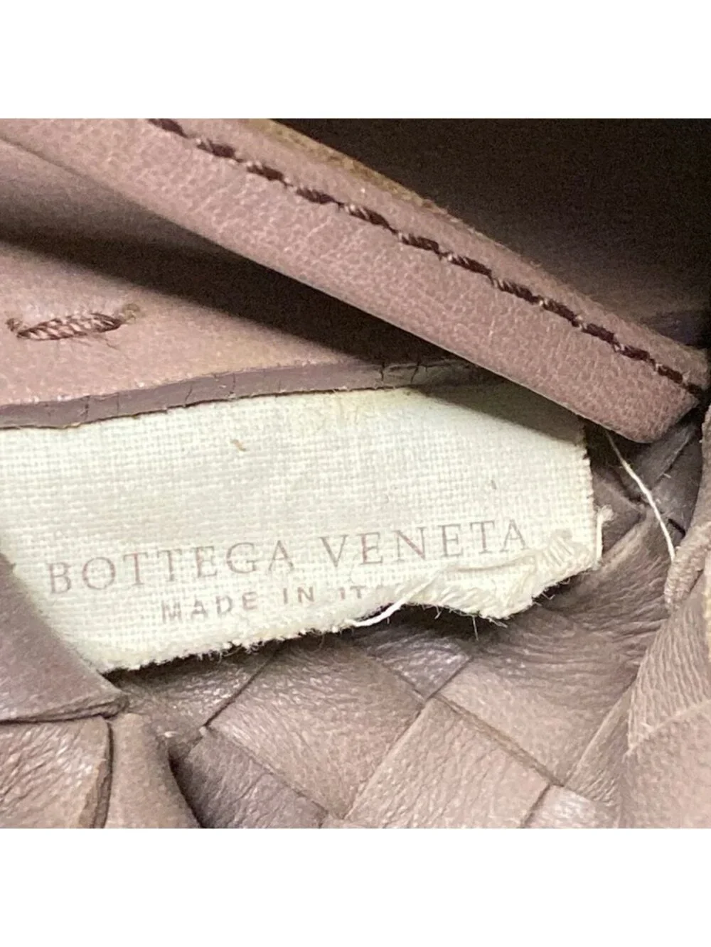 Bottega Veneta Tote Cabas PM Pink Beige Leather